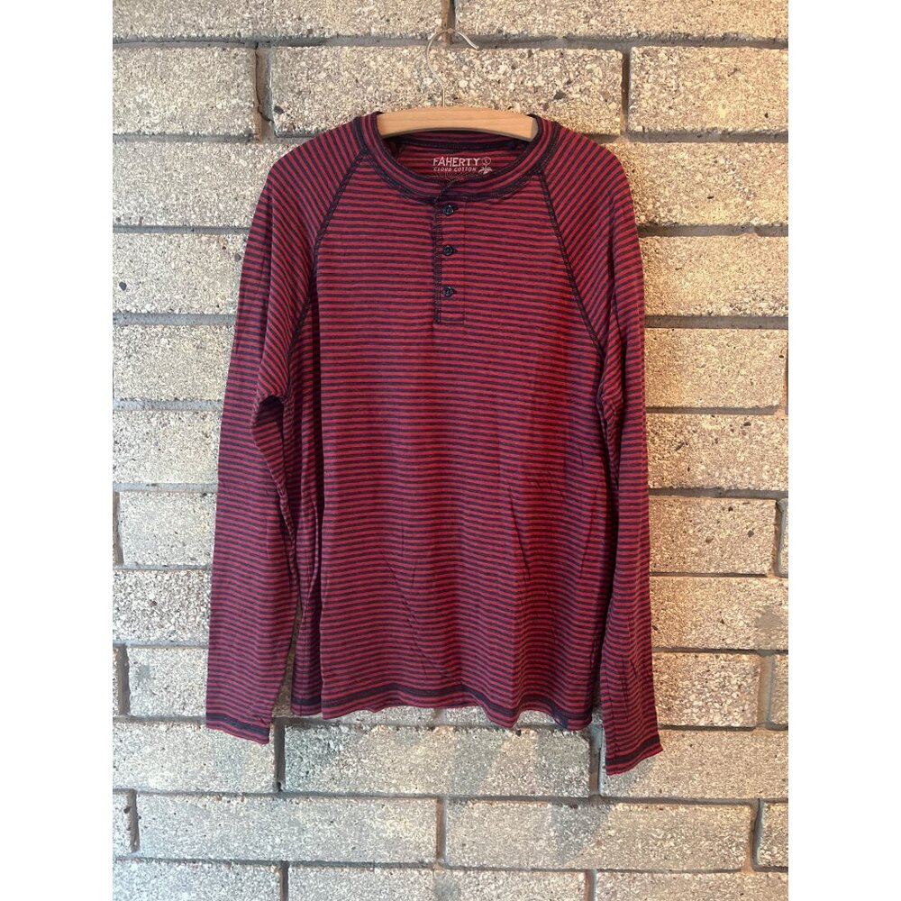 Faherty Sz L Cloud Cotton